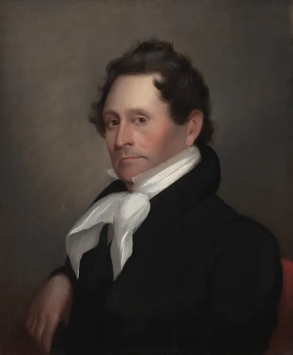 Framed Print : Senator Thomas Hart Benton, by Matthew Harris Jouett, 1920s, oil on wood. Benton was elected as one of Missouris first senators in 1821