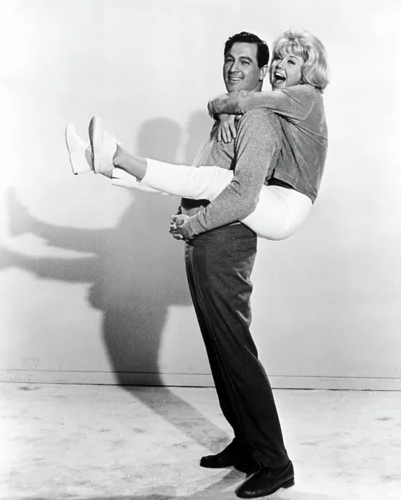 Framed Print : SEND ME NO FLOWERS, Rock Hudson, Doris Day, 1964