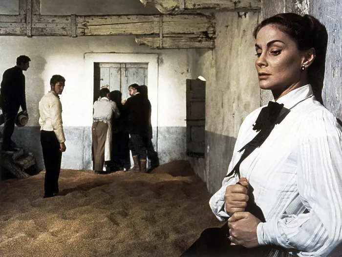 Framed Print : SENSO, Alida Valli (right), 1954