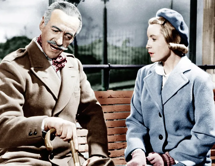 Framed Print : SEPARATE TABLES, from left: David Niven, Deborah Kerr, 1958