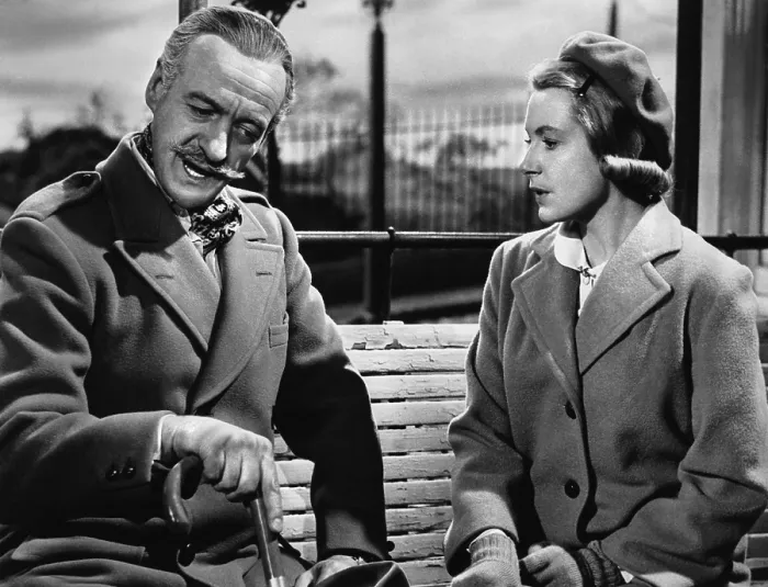 Framed Print : SEPARATE TABLES, from left: David Niven, Deborah Kerr, 1958