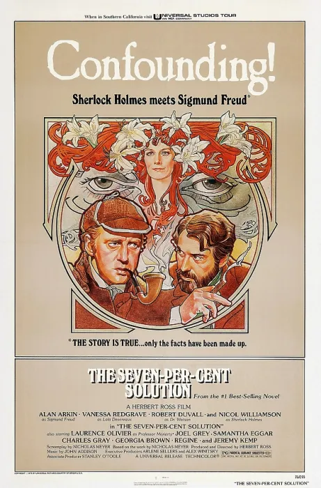 Framed Print : THE SEVEN-PER-CENT SOLUTION, (aka THE SEVEN PERCENT SOLUTION, aka THE SEVEN PER CENT SOLUTION, aka THE 7% SOLUTION), top: Vanessa Redgrave, bottom l-r: Nicol Williamson Framed Print : THE SEVEN-PER-CENT SOLUTION, (aka THE SEVEN PERCENT SOLUTION, aka THE SEVEN PER CENT SOLUTION, aka THE 7% SOLUTION), top: Vanessa Redgrave, bottom l-r: Nicol Williamson