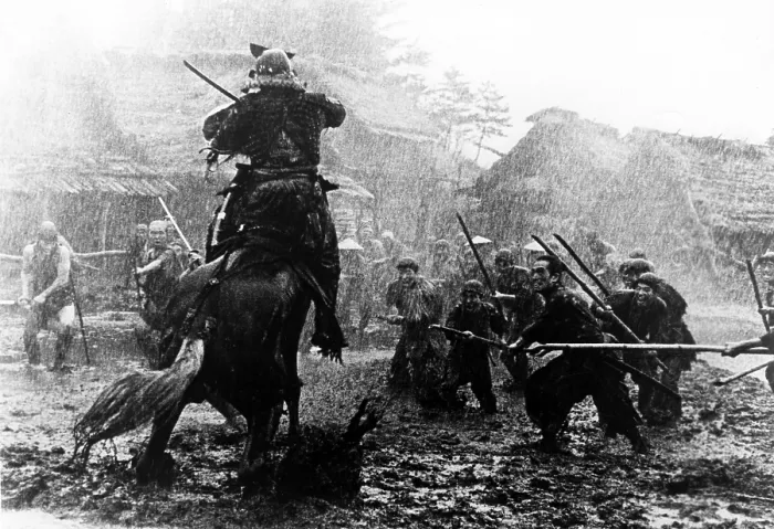 Framed Print : THE SEVEN SAMURAI, (aka SHICHININ NO SAMURAI), 1954