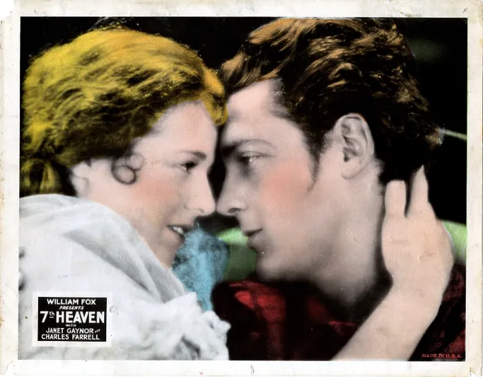 Framed Print : SEVENTH HEAVEN, (aka 7th HEAVEN), from left, Janet Gaynor, Charles Farrell, 1927, TM & Copyright 20th Century Fox Film Corp. / courtesy Everett Collection
