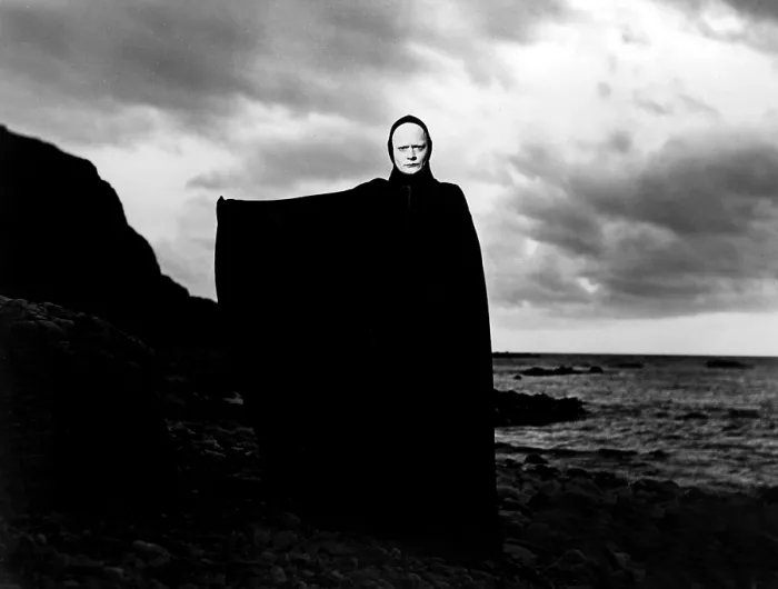 Framed Print : THE SEVENTH SEAL, Bengt Ekerot, 1957 Framed Print : THE SEVENTH SEAL, Bengt Ekerot, 1957
