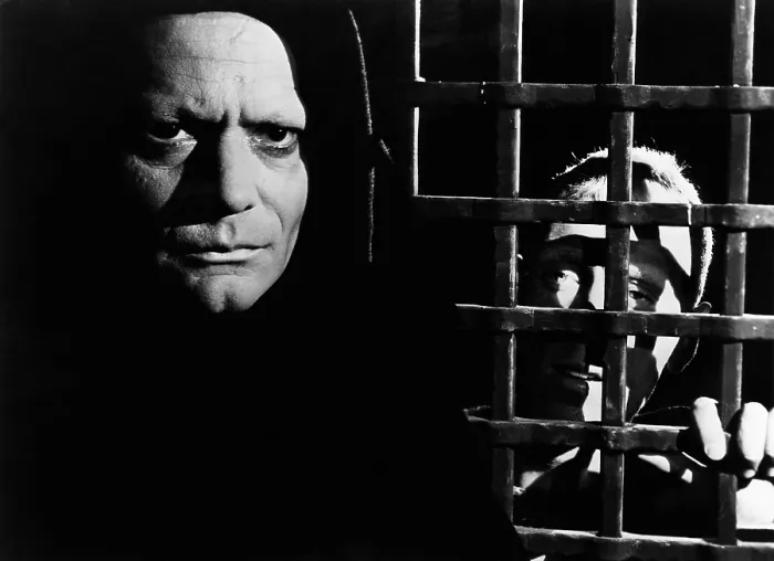Framed Print : THE SEVENTH SEAL, Bengt Ekerot, Max von Sydow, 1957 Framed Print : THE SEVENTH SEAL, Bengt Ekerot, Max von Sydow, 1957