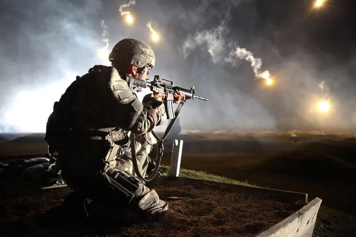 Framed Print : Sgt. Larry J. Isbell during the Army's 10th annual Best Warrior Competition held on Fort Lee Virginia. The photo was taken by Spc