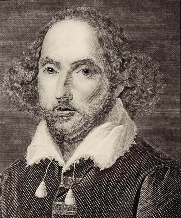 Framed Print : SHAKESPEARE, William (1564-1616). Engraving. AISA / Everett Collection**US SALES ONLY** Framed Print : SHAKESPEARE, William (1564-1616). Engraving. AISA / Everett Collection**US SALES ONLY**