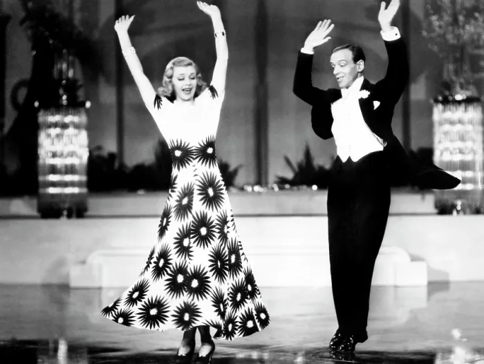 Framed Print : SHALL WE DANCE, Ginger Rogers, Fred Astaire, 1937
