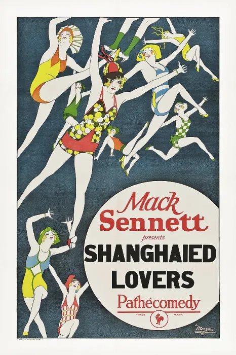 Framed Print : SHANGHAIED LOVERS, US poster art, 1924