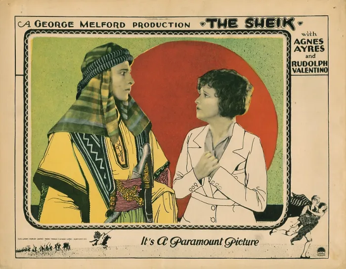 Framed Print : THE SHEIK, from left: Rudolph Valentino, Agnes Ayres, 1921 Framed Print : THE SHEIK, from left: Rudolph Valentino, Agnes Ayres, 1921