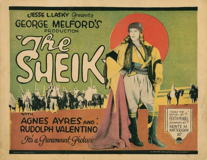 Framed Print : THE SHEIK, Rudolph Valentino, 1921