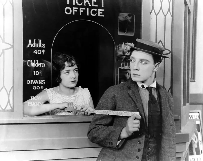 Framed Print : SHERLOCK JR. Buster Keaton, 1924 Framed Print : SHERLOCK JR. Buster Keaton, 1924