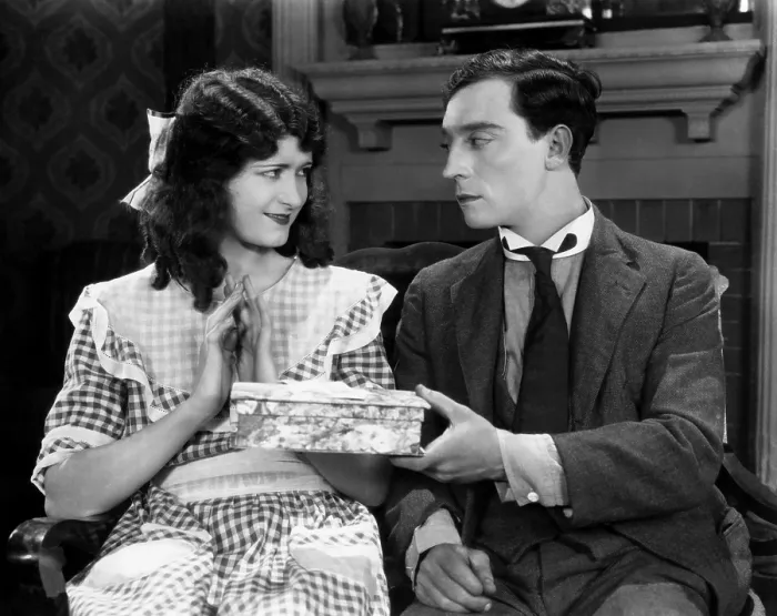 Framed Print : SHERLOCK JR. Kathryn McGuire, Buster Keaton, 1924