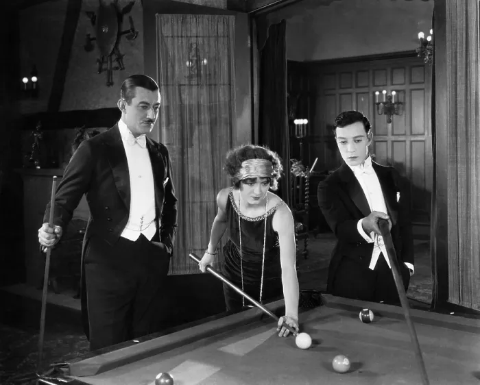 Framed Print : SHERLOCK JR. Ward Crane, Kathryn McGuire, Buster Keaton, 1924 Framed Print : SHERLOCK JR. Ward Crane, Kathryn McGuire, Buster Keaton, 1924