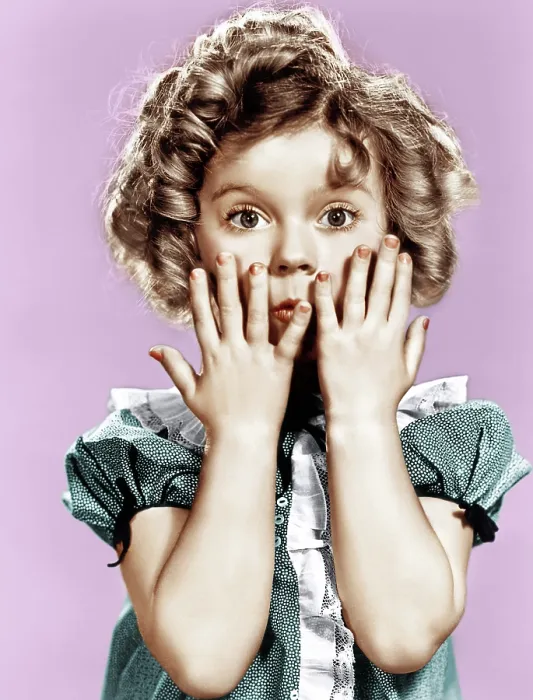 Framed Print : Shirley Temple, ca. 1934
