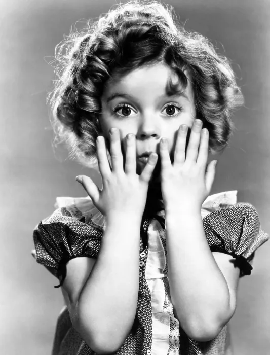Framed Print : Shirley Temple, ca. 1934