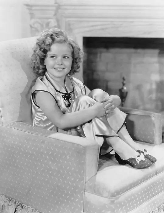 Framed Print : Shirley Temple, ca. 1935