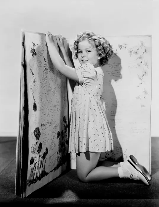 Framed Print : Shirley Temple, ca. 1936