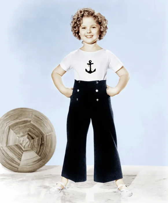 Framed Print : Shirley Temple, studio portrait, ca. 1935. 20th Century-Fox Film Corporation, TM & Copyright / courtesy Everett Collection