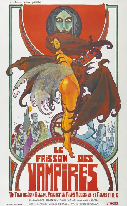 Framed Print : THE SHIVER OF THE VAMPIRES (aka LE FRISSON DES VAMPIRES; SEX AND THE VAMPIRE; STRANGE THINGS HAPPEN AT NIGHT; THRILL OF THE VAMPIRES; VAMPIRE THRILLS; THE TERROR OF THE VAMPIRES)