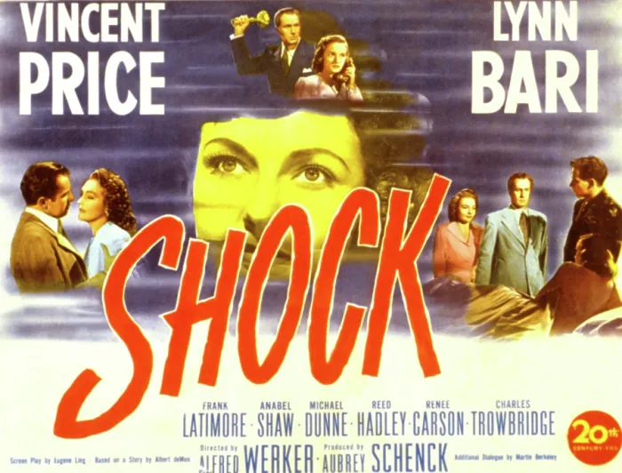 Framed Print : SHOCK, Vincent Price, Lynn Bari, Anabel Shaw, Frank Latimore, 1946, TM and Copyright (c) 20th Century-Fox Film Corp. All Rights Reserved Framed Print : SHOCK, Vincent Price, Lynn Bari, Anabel Shaw, Frank Latimore, 1946, TM and Copyright (c) 20th Century-Fox Film Corp. All Rights Reserved