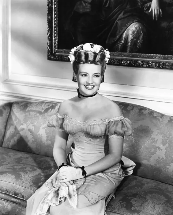 Framed Print : THE SHOCKING MISS PILGRIM, Betty Grable, 1947, TM & Copyright 20th Century Fox Film Corp. / courtesy Everett Collection Framed Print : THE SHOCKING MISS PILGRIM, Betty Grable, 1947, TM & Copyright 20th Century Fox Film Corp. / courtesy Everett Collection