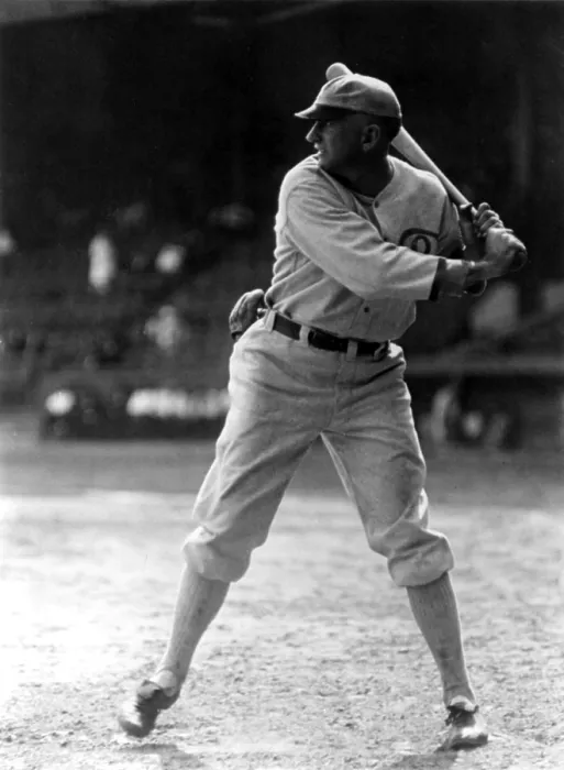 Framed Print : Shoeless Joe Jackson, batting practice, Chicago White Sox, 1920