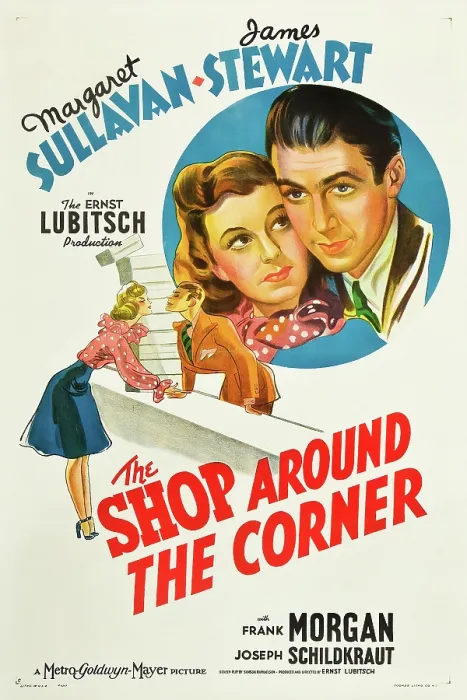 Framed Print : THE SHOP AROUND THE CORNER, from left: Margaret Sullavan, James Stewart, 1940