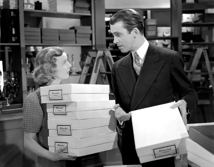 Framed Print : THE SHOP AROUND THE CORNER, Margaret Sullavan, James Stewart, 1940 Framed Print : THE SHOP AROUND THE CORNER, Margaret Sullavan, James Stewart, 1940