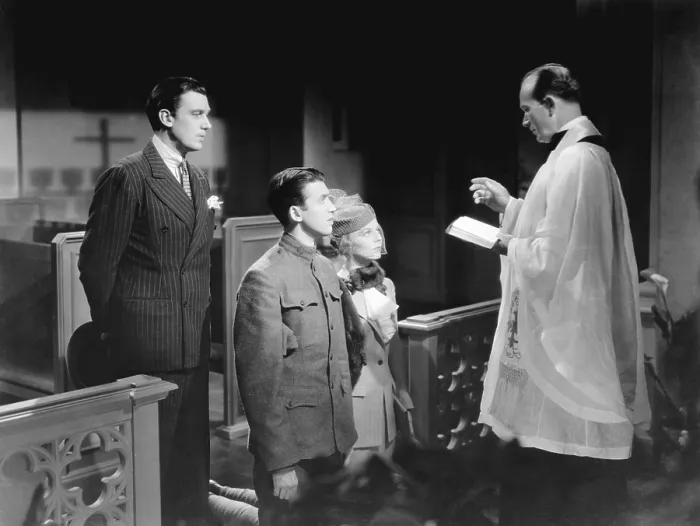 Framed Print : THE SHOPWORN ANGEL, from left, Walter Pidgeon, James Stewart, Margaret Sullavan, William Stack, 1938 Framed Print : THE SHOPWORN ANGEL, from left, Walter Pidgeon, James Stewart, Margaret Sullavan, William Stack, 1938