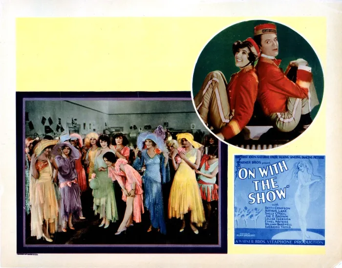 Framed Print : ON WITH THE SHOW!, upper right, Sally O'Neil, William Bakewell, 1929 Framed Print : ON WITH THE SHOW!, upper right, Sally O'Neil, William Bakewell, 1929