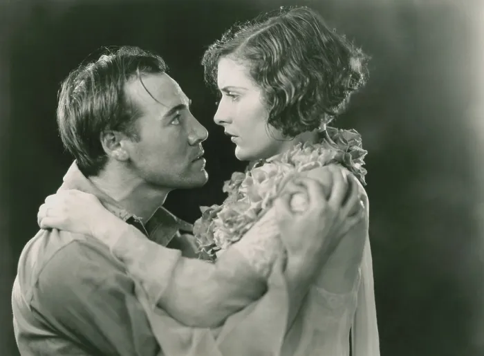 Framed Print : THE SHOWDOWN, l-r: George Bancroft, Evelyn Brent, 1928 Framed Print : THE SHOWDOWN, l-r: George Bancroft, Evelyn Brent, 1928