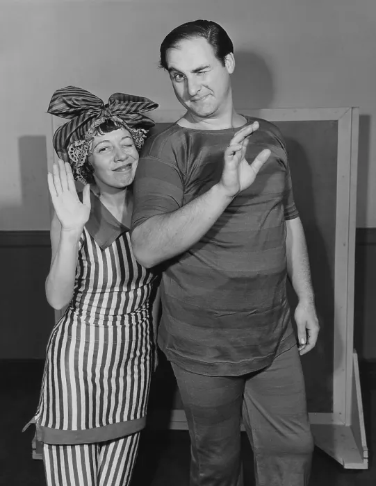 Framed Print : YOUR SHOW OF SHOWS, from left: Imogene Coca, Sid Caesar, 1950-1954 Framed Print : YOUR SHOW OF SHOWS, from left: Imogene Coca, Sid Caesar, 1950-1954