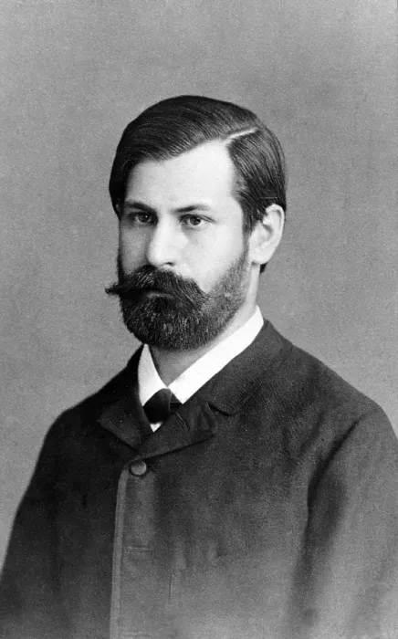 Framed Print : Sigmund Freud (1856-1939), in 1885, when he was training as a psychiatrist at General Hospital in Vienna