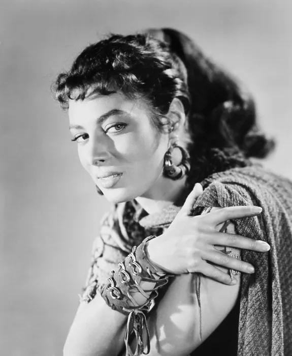 Framed Print : SIGN OF THE PAGAN, Rita Gam, 1954