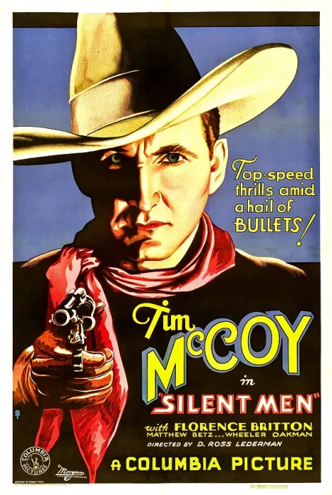 Framed Print : SILENT MEN, Tim McCoy, 1933