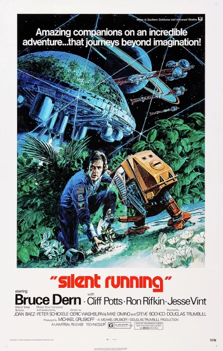 Framed Print : SILENT RUNNING, US poster, Bruce Dern, 1972