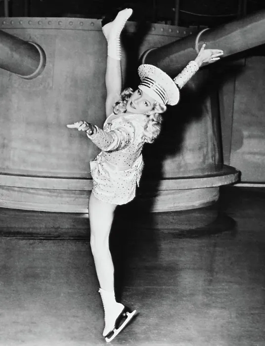 Framed Print : SILVER SKATES, Belita, 1943