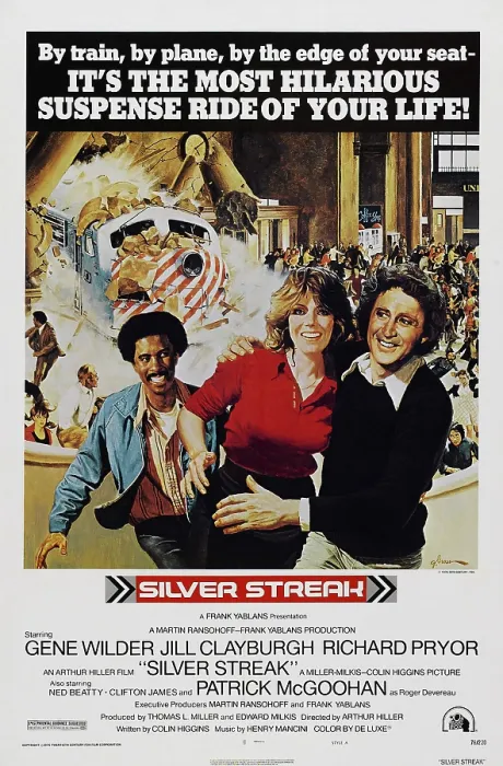 Framed Print : SILVER STREAK, US poster art, from left: Richard Pryor, Jill Clayburgh, Gene Wilder, 1976, TM & Copyright 20th Century Fox Film Corp. / courtesy Everett Collection Framed Print : SILVER STREAK, US poster art, from left: Richard Pryor, Jill Clayburgh, Gene Wilder, 1976, TM & Copyright 20th Century Fox Film Corp. / courtesy Everett Collection