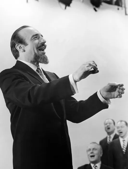 Framed Print : SING ALONG WITH MITCH, Mitch Miller (host), (Fall 1962), 1961-1964