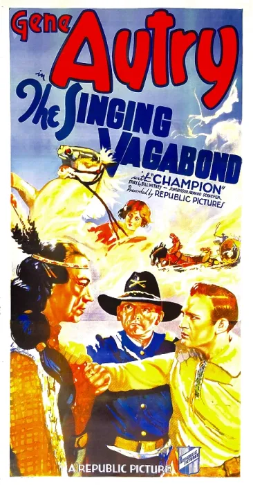 Framed Print : THE SINGING VAGABOND, far right: Gene Autry, 1935