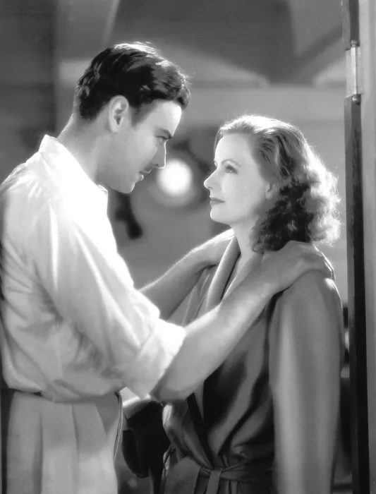 Framed Print : THE SINGLE STANDARD, from left, Nils Asther, Greta Garbo, 1929