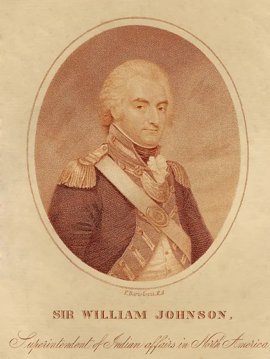 Framed Print : Sir William Johnson was Superintendent of Indian Affairs for the northern British colonies from 1756-1774 Framed Print : Sir William Johnson was Superintendent of Indian Affairs for the northern British colonies from 1756-1774