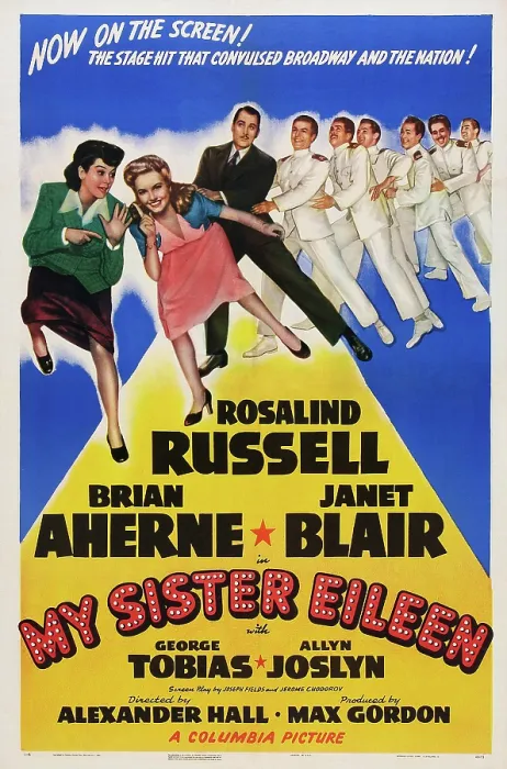 Framed Print : MY SISTER EILEEN, US poster, from left: Rosalind Russell, Janet Blair, Brian Aherne, 1942 Framed Print : MY SISTER EILEEN, US poster, from left: Rosalind Russell, Janet Blair, Brian Aherne, 1942