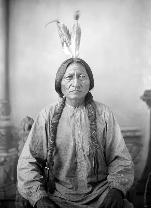 Framed Print : Sitting Bull, ca. 1883, photo by David Francis Barry Framed Print : Sitting Bull, ca. 1883, photo by David Francis Barry