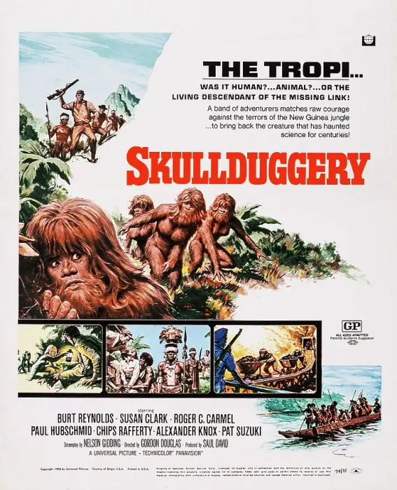 Framed Print : SKULLDUGGERY, US poster art, 1970