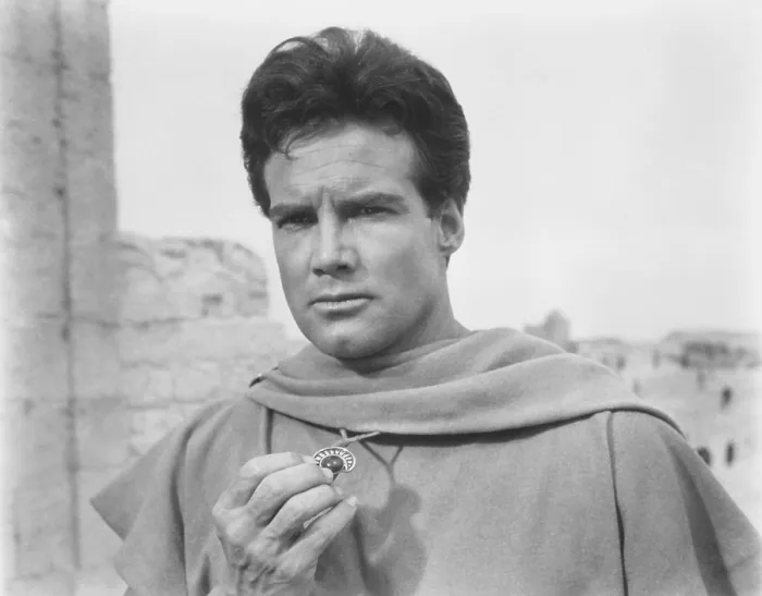 Framed Print : THE SLAVE, (aka IL FIGLIO DI SPARTACUS), Steve Reeves, 1963