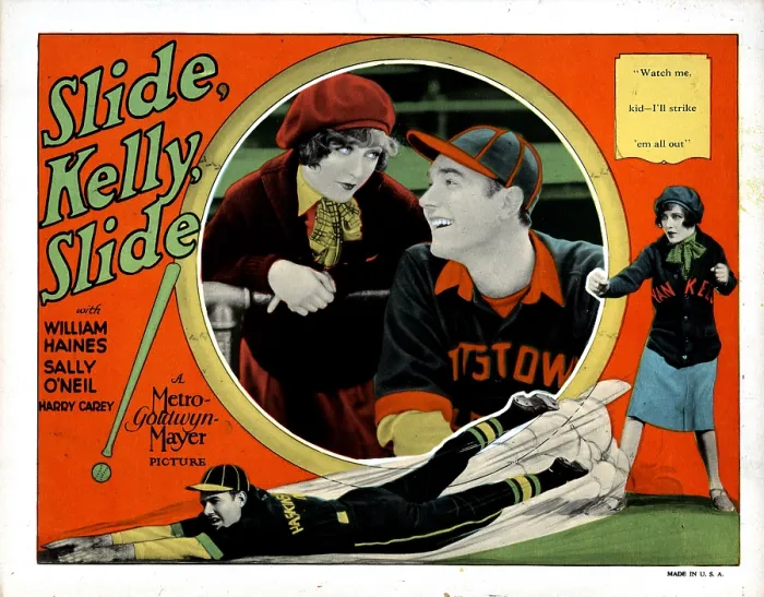 Framed Print : SLIDE, KELLY, SLIDE, from left, Sally O'Neil, William Haines, 1927 Framed Print : SLIDE, KELLY, SLIDE, from left, Sally O'Neil, William Haines, 1927