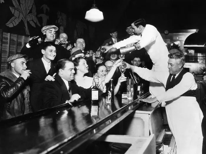 Framed Print : Sloppy Joe's Bar, in downtown Chicago, after the repeal of Prohibition. December 5, 1933. CSU Archives / Courtesy Everett Collection